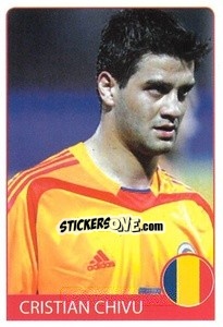 Sticker Cristian Chivu - Euro 2008 - Rafo