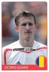 Sticker Dorin Goian - Euro 2008 - Rafo