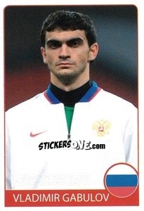 Sticker Vladimir Gabulov - Euro 2008 - Rafo