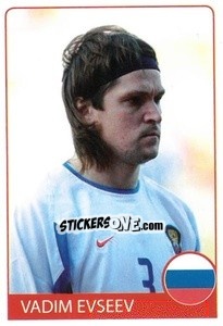 Sticker Vadim Evseev - Euro 2008 n. 214 - Rafo