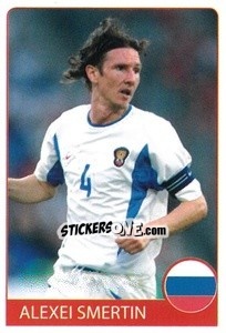 Sticker Aleksei Smertin - Euro 2008 n. 220 - Rafo