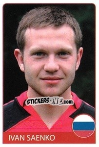 Sticker Ivan Saenko - Euro 2008 n. 223 - Rafo