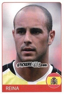 Sticker Pepe Reina - Euro 2008 n. 227 - Rafo