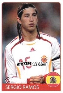 Sticker Sergio Ramos - Euro 2008 - Rafo