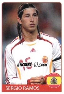 Sticker Sergio Ramos - Euro 2008 n. 229 - Rafo
