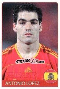 Sticker Antonio Lopez - Euro 2008 n. 230 - Rafo