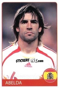 Sticker David Albelda - Euro 2008 n. 232 - Rafo