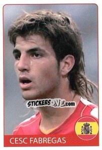 Sticker Cesc Fabregas - Euro 2008 n. 233 - Rafo