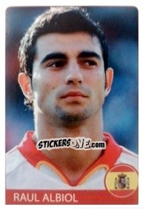 Sticker Raul Albiol - Euro 2008 - Rafo