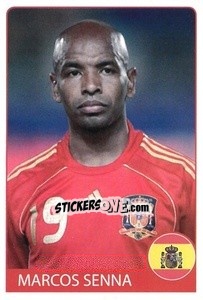 Cromo Marcos Senna - Euro 2008 n. 237 - Rafo