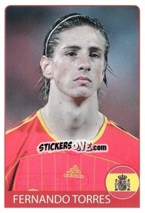 Sticker Fernando Torres - Euro 2008 - Rafo