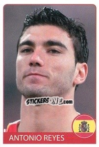 Sticker Antonio Reyes - Euro 2008 n. 240 - Rafo