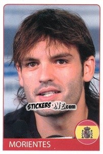 Sticker Fernando Morientes - Euro 2008 n. 241 - Rafo