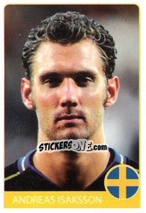 Sticker Andreas Isaksson - Euro 2008 - Rafo