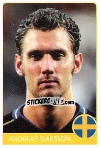Sticker Andreas Isaksson - Euro 2008 n. 244 - Rafo