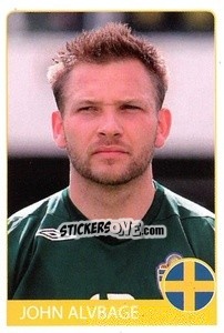 Sticker John Alvbage - Euro 2008 n. 245 - Rafo