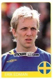 Sticker Erik Edman - Euro 2008 n. 247 - Rafo
