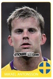 Sticker Mikael Antonsson - Euro 2008 n. 250 - Rafo
