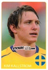 Sticker Kim Kallstrom - Euro 2008 n. 253 - Rafo