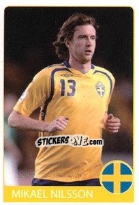 Sticker Mikael Nilsson - Euro 2008 - Rafo