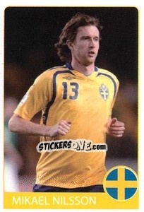 Sticker Mikael Nilsson - Euro 2008 n. 254 - Rafo
