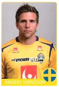 Sticker Anders Svensson - Euro 2008 n. 255 - Rafo