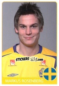 Sticker Markus Rosenberg - Euro 2008 - Rafo