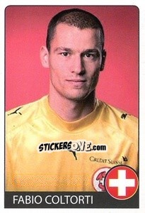 Sticker Fabio Coltorti - Euro 2008 n. 262 - Rafo