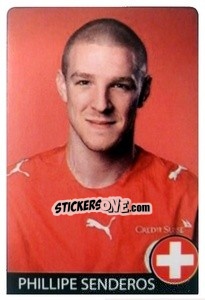 Sticker Philippe Senderos - Euro 2008 n. 266 - Rafo