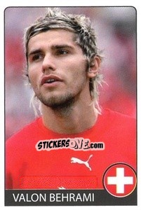 Sticker Valon Behrami - Euro 2008 - Rafo