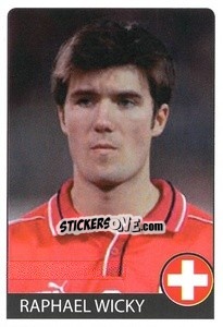 Sticker Raphael Wicky - Euro 2008 n. 274 - Rafo