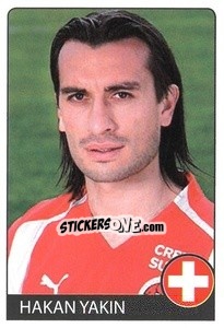 Sticker Hakan Yakin - Euro 2008 - Rafo