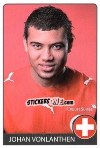 Sticker Johan Vonlanthen - Euro 2008 n. 277 - Rafo