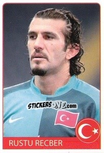 Sticker Rustu Recber - Euro 2008 n. 280 - Rafo