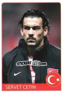 Sticker Servet Cetin - Euro 2008 n. 284 - Rafo