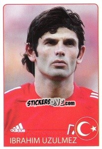 Sticker Ibrahim Uzulmez - Euro 2008 n. 286 - Rafo