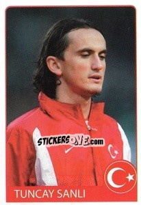 Sticker Tuncay Sanli - Euro 2008 - Rafo