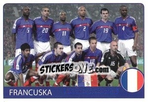 Sticker Francuska - Euro 2008 n. 299 - Rafo