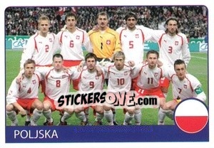 Figurina Poljska - Euro 2008 - Rafo