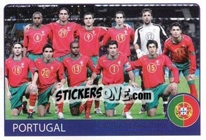 Sticker Portugal - Euro 2008 - Rafo