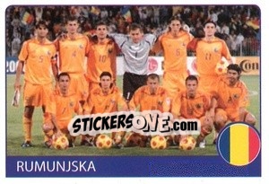 Sticker Rumunjska - Euro 2008 - Rafo