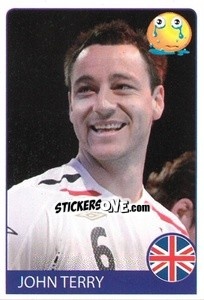 Sticker John Terry - Euro 2008 - Rafo