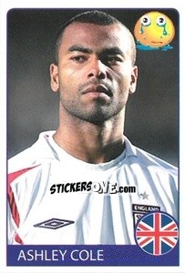 Sticker Ashley Cole - Euro 2008 n. 317 - Rafo