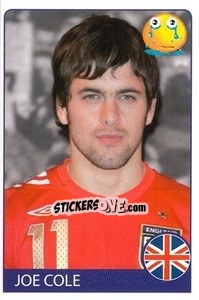 Sticker Joe Cole - Euro 2008 n. 325 - Rafo