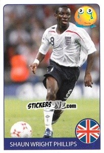 Sticker Shaun Wright-Phillips - Euro 2008 n. 326 - Rafo