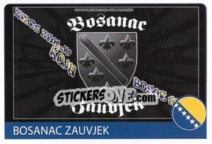 Sticker BiH Fanaticos - Euro 2008 n. 340 - Rafo