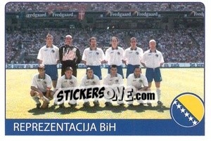 Sticker BiH Fanaticos - Euro 2008 n. 344 - Rafo