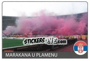 Sticker Beli Orlovi - Euro 2008 n. 351 - Rafo