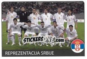 Sticker Beli Orlovi - Euro 2008 n. 353 - Rafo