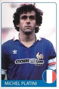 Sticker Michel Platini - Euro 2008 n. 355 - Rafo